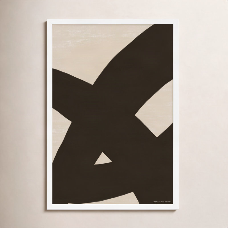 Form & Fusion 2 Print by Romina Gadler, 30" H x 21" W x 1.25" D, White Framed Paper