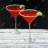 Cosmopolitan drink - 32"x32" art on canvas