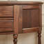 Console américaine de style rétro brun