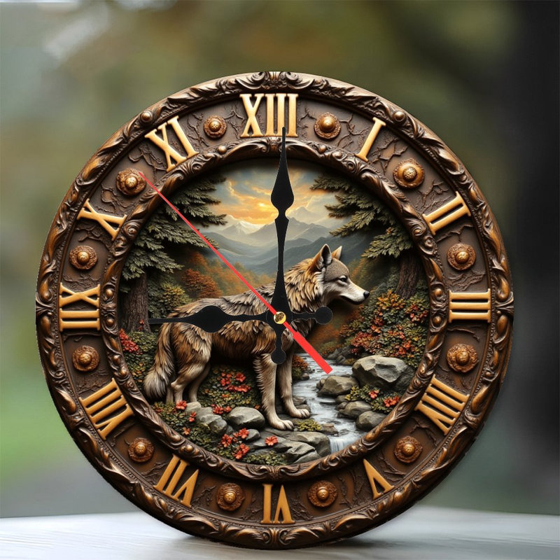 Horloge Wolf Mountain