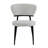 Upholstered Dinning Chair Set Of 2-White-643200541