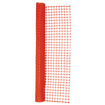Barrière de sécurité orange 4 pi x 100 pi allFENZ