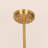 6 - Light Sputnik Modern Linear Chandelier