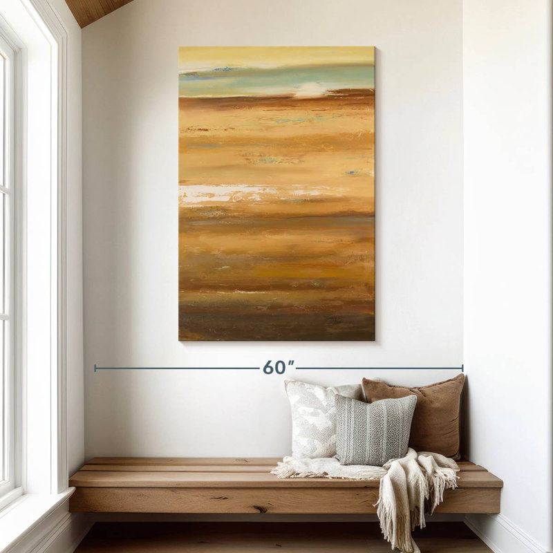 Avery Layered Sunrise I, 48" H x 32" W