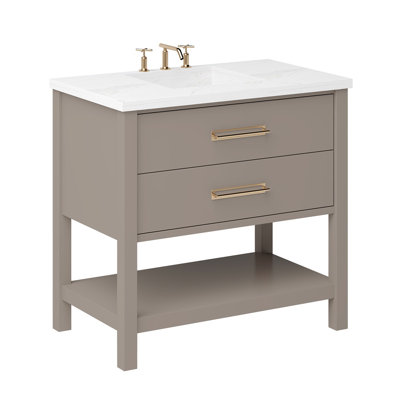 Kiawah Two-Drawer Single Bath Vanity