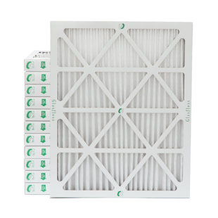 Glasfloss ZL MERV 10 Pleated Air Filters (Set of 12)
