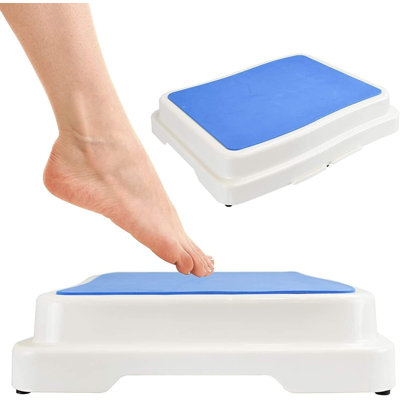 Belfry Bathroom Bath Step Anti Slip Bathroom Slip Resistant Modular Aid Elderly Shower Stepping Disability Mobility Aid Door Walking Stool