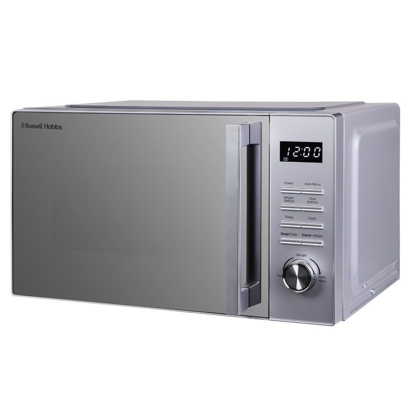 Russell Hobbs Rhfm2365s 23 Litre Silver Flatbed Digital Microwave