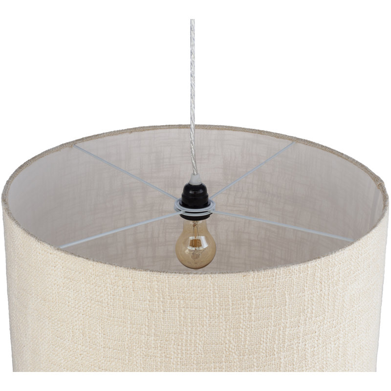 Antwaun 1 - Light Single Pendant, Silver, 21" H x 21" W x 9.33" D