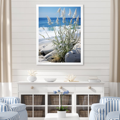«Beach Seaside Flora II», reproduction sur toile