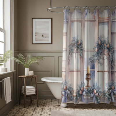 Festive Illumination - Rideau de douche Premium