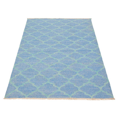 Ankara FW Blue Kilim 5'1" x 8'1"