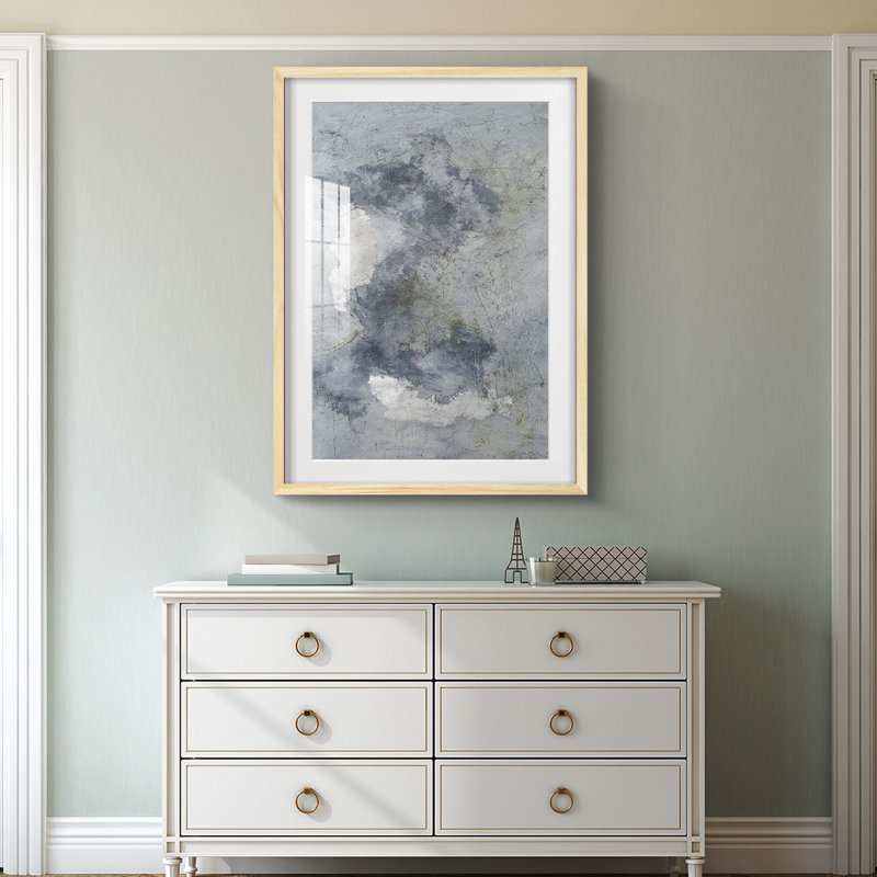 Indigo Dreamscape II - impression encadrée, Naturel, H 28,5 po x l 20,5 po