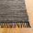 Dinvers Hand Woven Denim/Cotton Rug in Dark Green/Black/Brown-1574923959