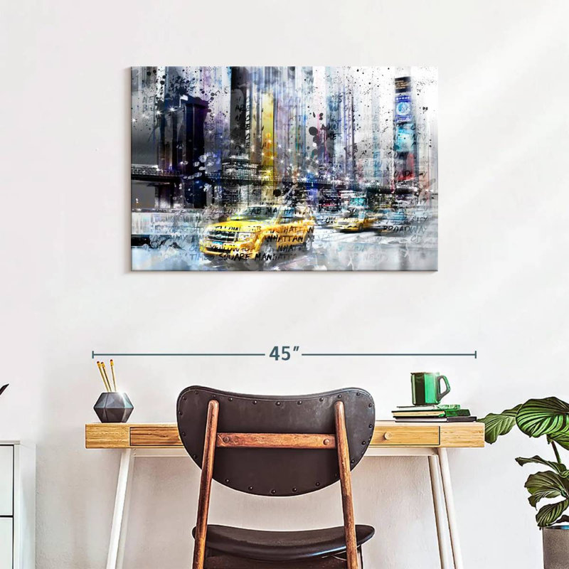Ravi NYC Collage, 24" H x 36" W