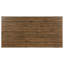 Table basse avec tablette en bois brun vieilli Castleton-473107523