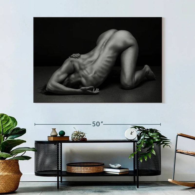 Bodyscape VI, H 34 po x l 51 po