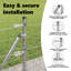 Galvanised Steel Border Fencing-1122933253-1122933262