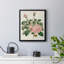 «Pink Floral Mix II», toile encadrée de qualité supérieure - prête à être accrochée-386978288-386978289