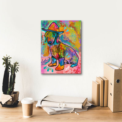 «Cowboy Pupper» par Dean Russo, art mural sur toile
