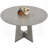 47" Round Dining Table for 4-6 People – Grey