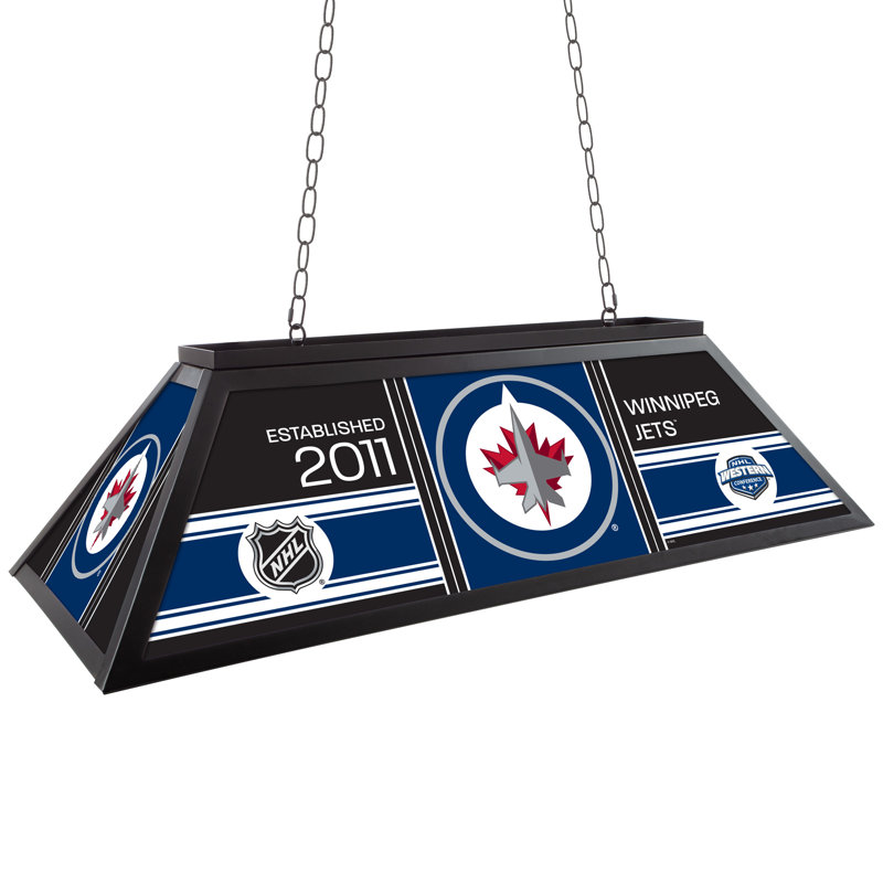 Winnipeg Jets Patch  44-Inch Pool Table Light