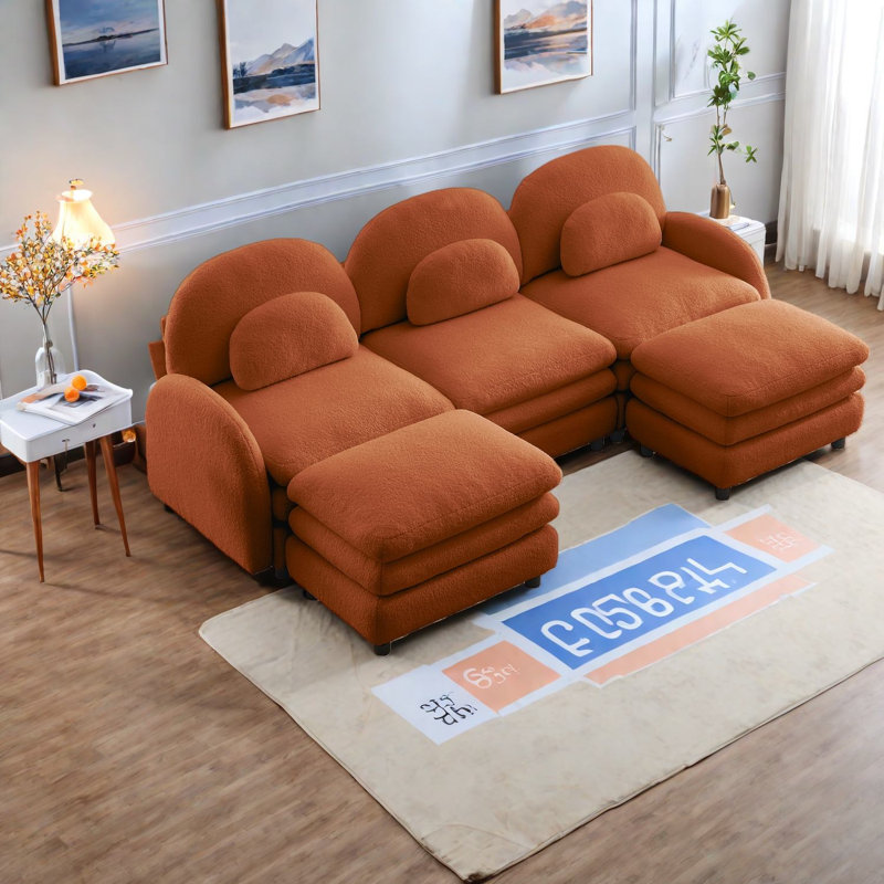 Canapé modulaire 3 places Cloud Comfort