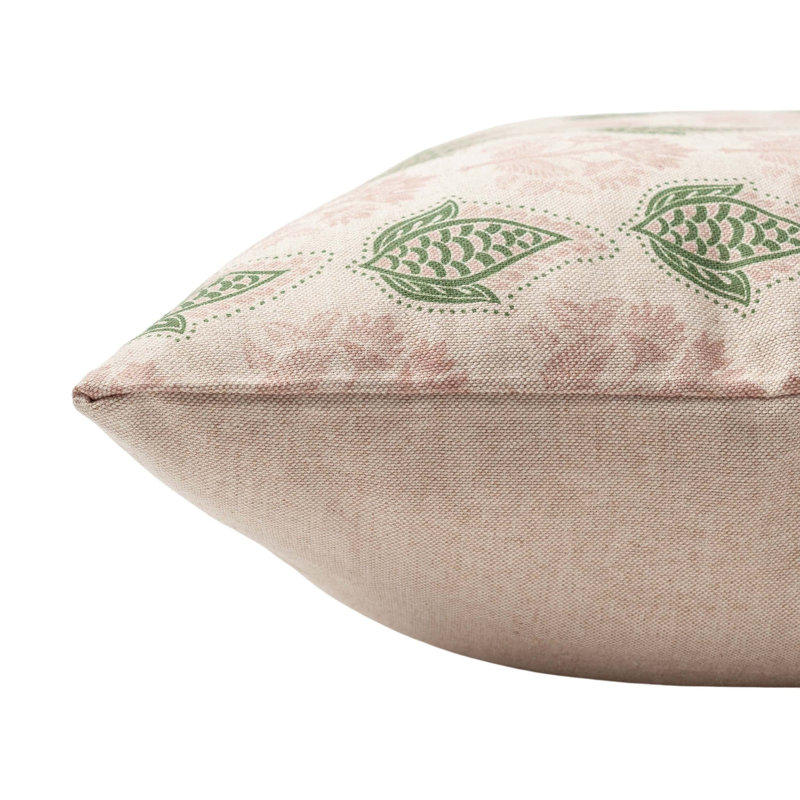 Floral Cushion, 43x43cm, Feather filled