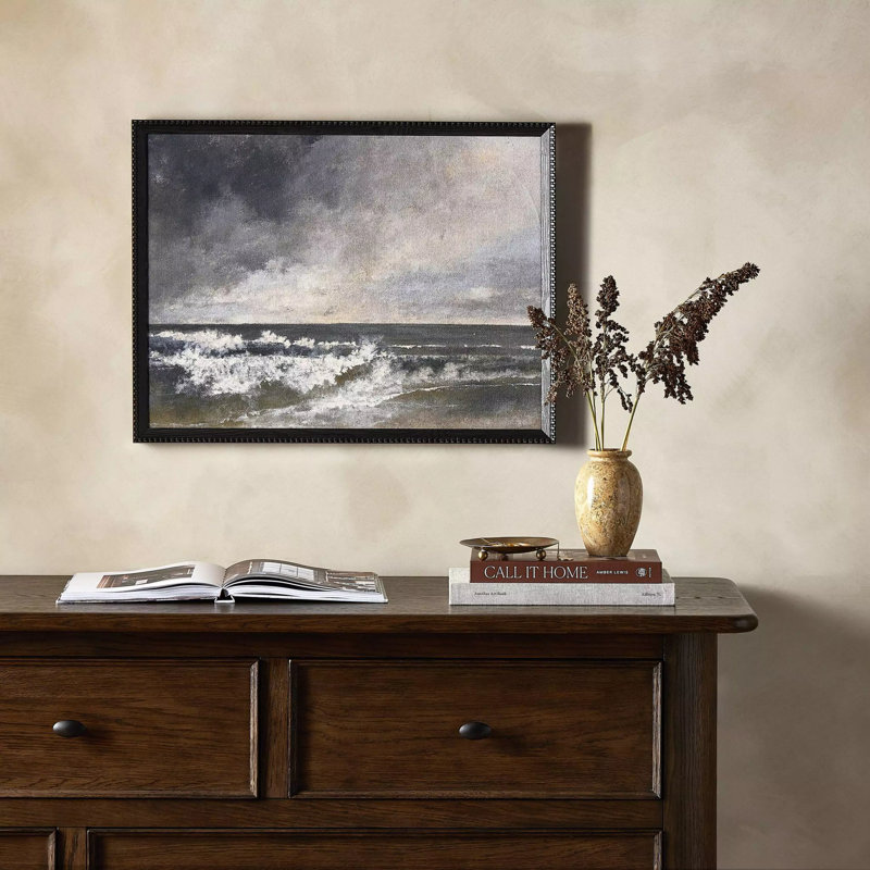 Turn Of The Tides Painting by Aileen Fitzgerald, 18.5" H x 24" W
