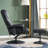 Aashka Faux Leather Swivel Recliner-966231558