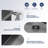 33" W Farmhouse/Apron Kitchen Sink Single Bowl Stainless Steel Kitchen Sink with Sink Grid-86366231