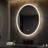 Stylish LED Bathroom Mirror with Dimming and Defogging Options-36180112-36180127