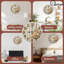 Horloge murale rustique en bois