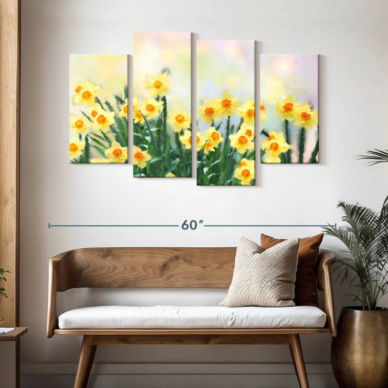 Jonquilles Harnek, H 32 po x l 52 po