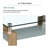 Modern Side Table With Lower Shelf Chrome And MDF Support Living Room Guest Reception Room Table Black-70891607