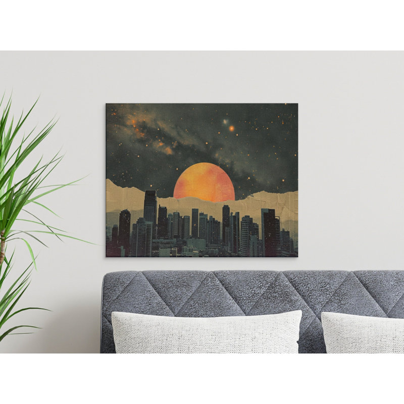 Poindexter Wrapped Canvas Print Set, 48x16