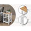 Table d'appoint Bella Vita avec tablettes ouvertes-1832405561