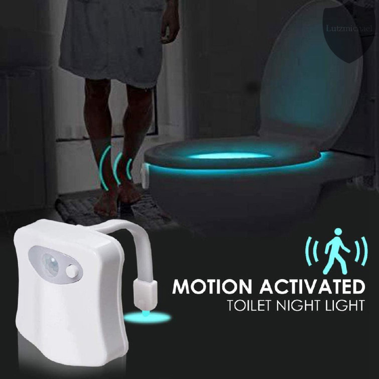 menggutong Motion Sensor Activated LED Toilet Night Light