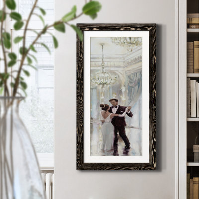 Ballroom Dancing - Peinture sur toile encadrée