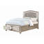 Ensemble de chambre à coucher avec rangement rembourré Merrill Game Platinum_5 pièces-715615668