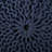 Cotton Upholstered Round Pouf Ottoman-1508630645