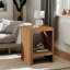 Solid Wood Top End Table