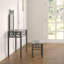Ensemble coiffeuse Voshell avec tabouret et miroir-595351767