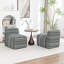 Fauteuil d'appoint rembourré sans accoudoirs-384289377