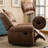 Chemika 40.9" W Faux Leather Recliner-167037536