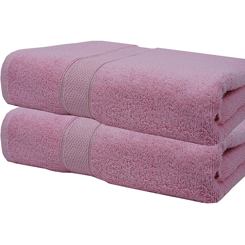 Daynna Jumbo Bath Sheet, Pink