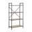 Itzel Antique Oak & Sandy Gray Finish Bookshelf-20475018