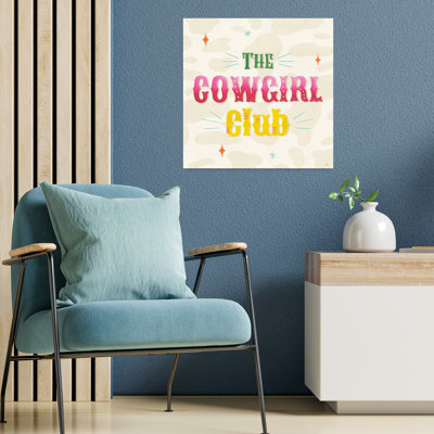 Cowgirl Club VI, art abstrait contemporain