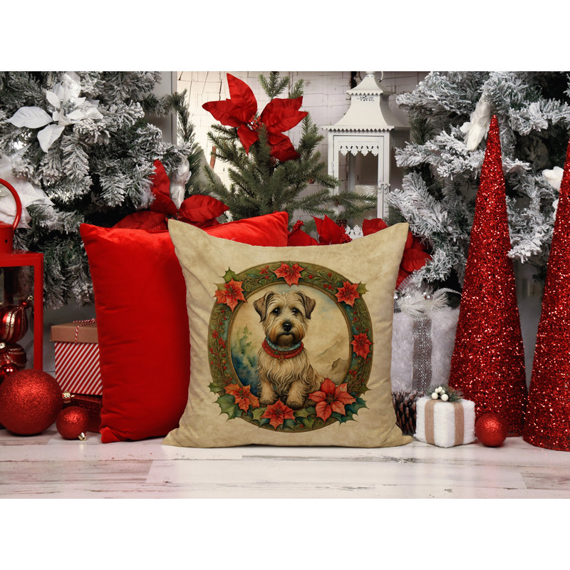 Coussin Christmas, Carré, 18 po x 18 po