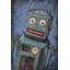 « maladroit robot », reproduction d’art sur toile tendue-21786307